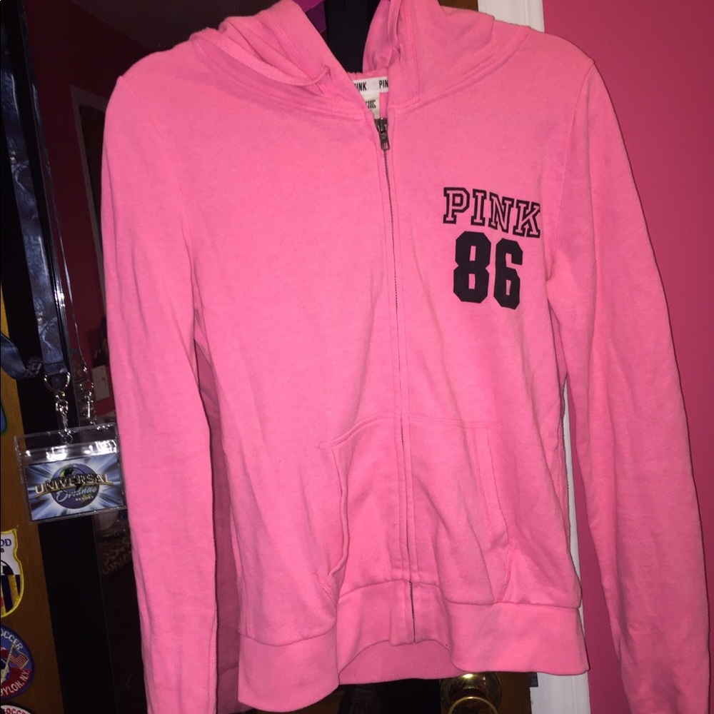 Pink PINK zip up